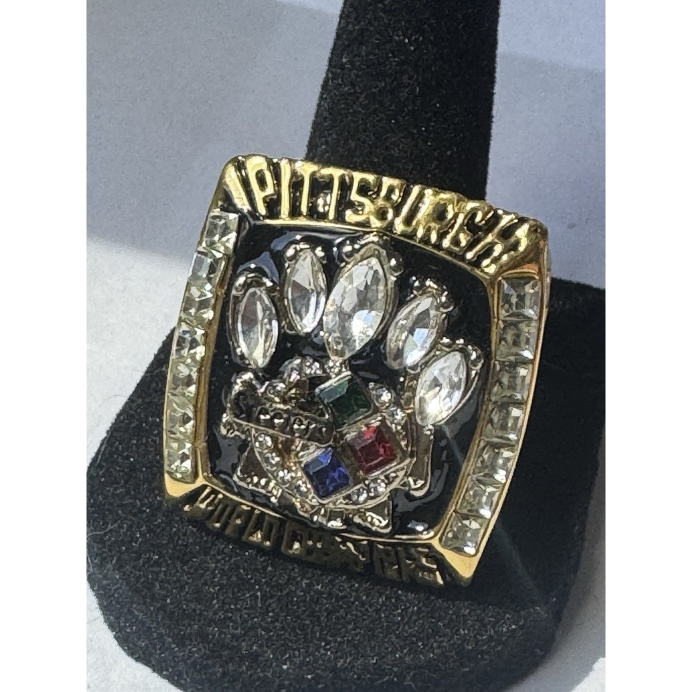 Pittsburgh Steelers Super Bowl XL Replica Ring Hines Ward Size 11.5 NFL